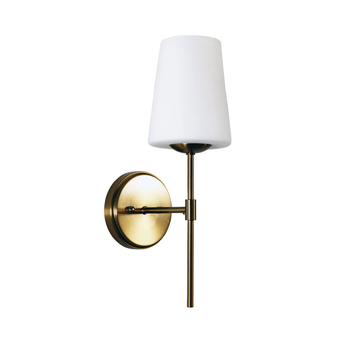 Kinbury Satin Brass Wall Light
