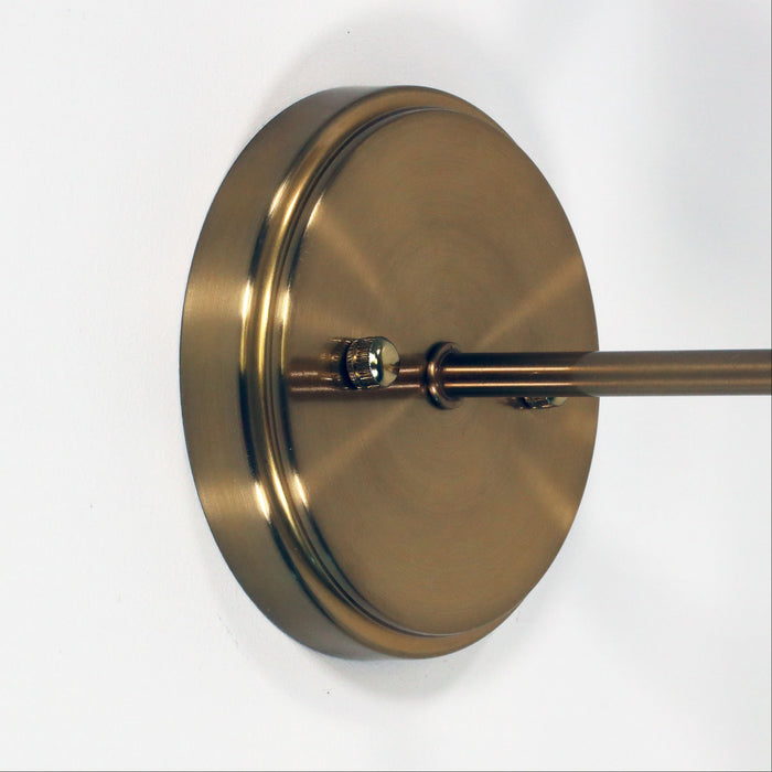 Kinbury Satin Brass Wall Light