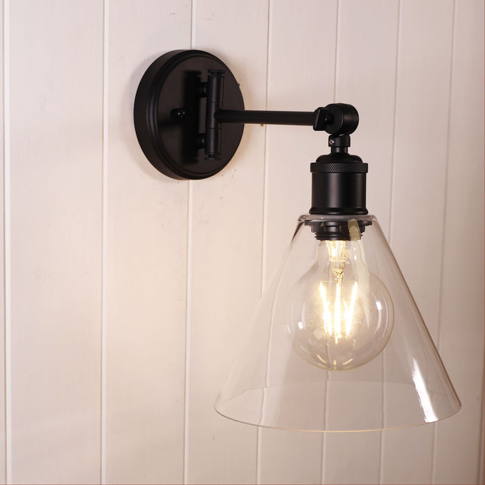 Heath Black Wall Light