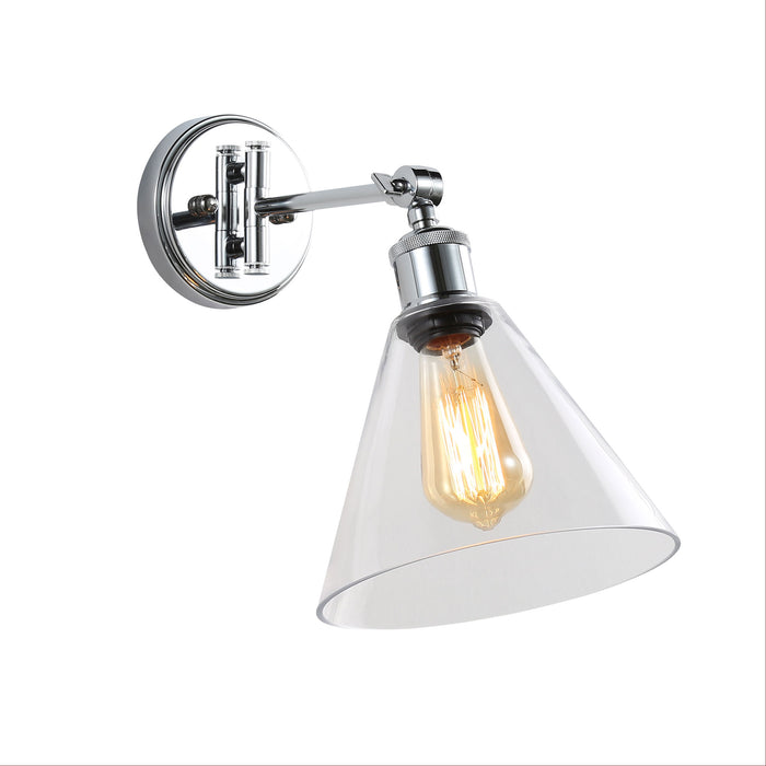 Heath Chrome Wall Light
