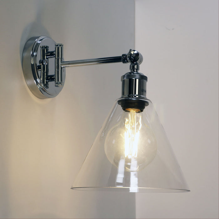 Heath Chrome Wall Light