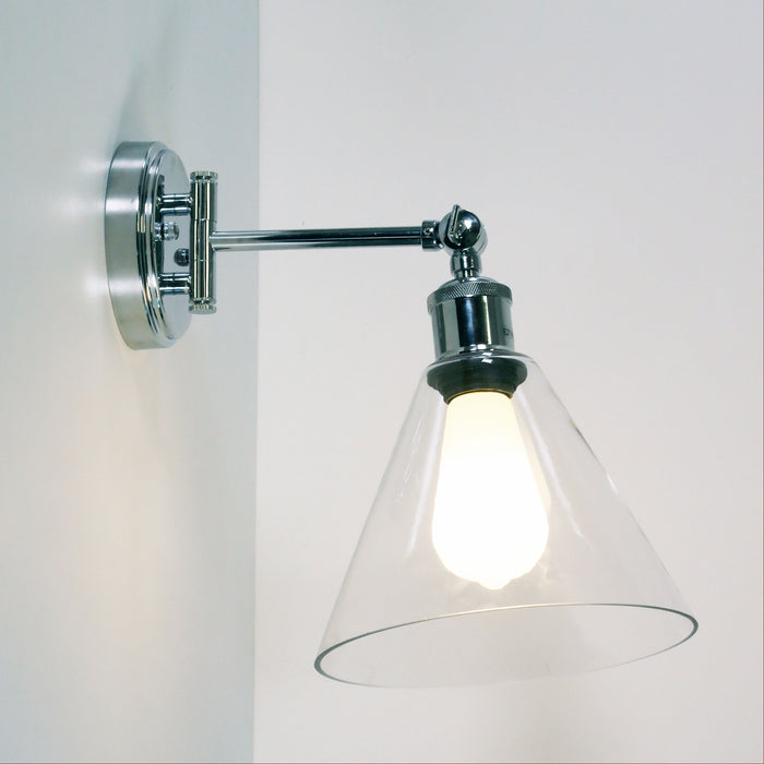 Heath Chrome Wall Light