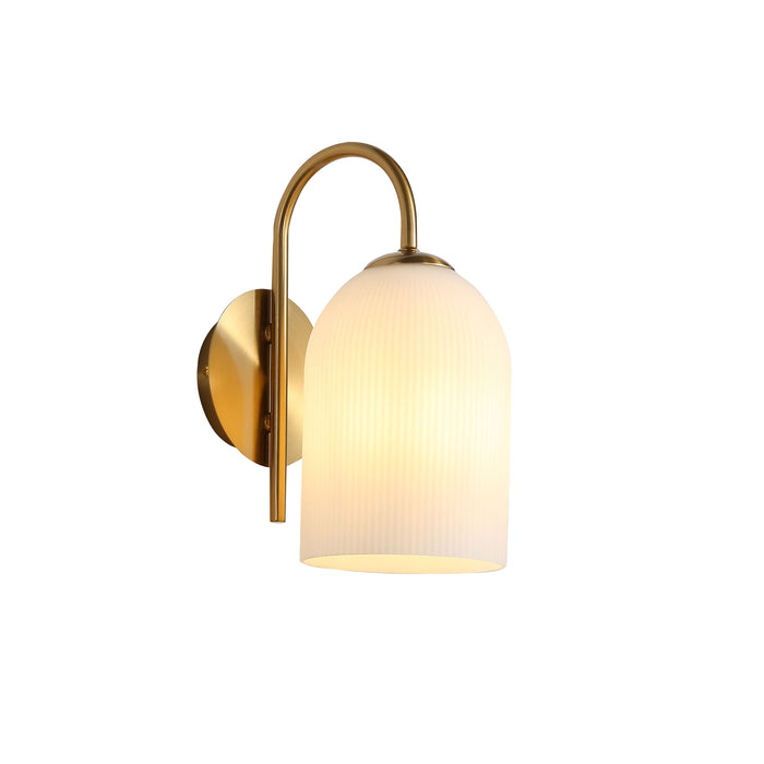 Arley Wall Light Satin Brass