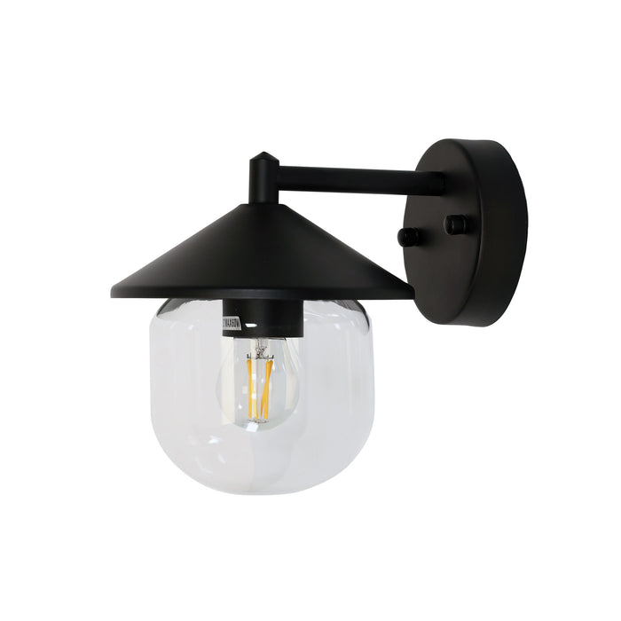 Monza Black Wall Light