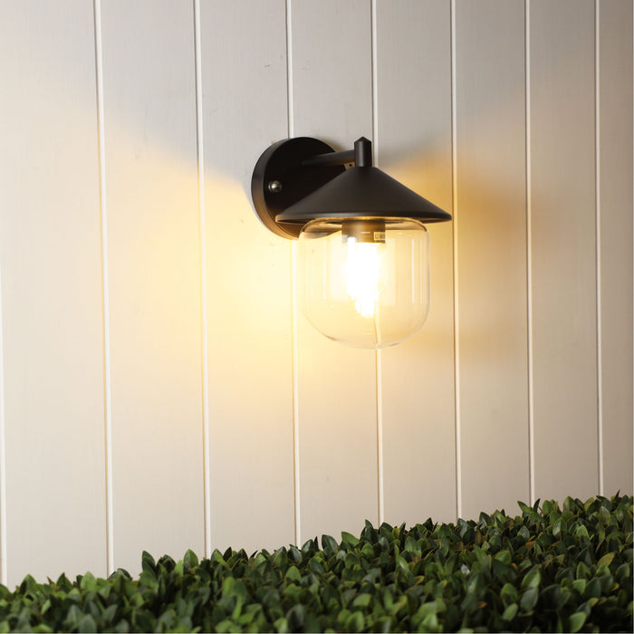 Monza Black Wall Light