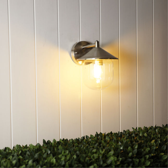 Monza Stainless Steel Wall Light