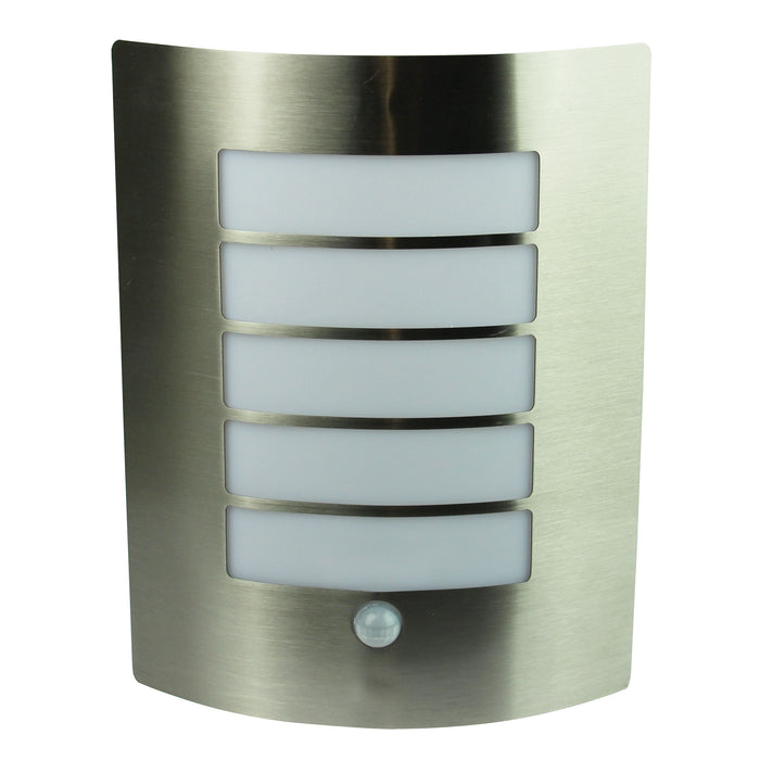 Cheeta Sensor Stainless Steel Wall Sconce