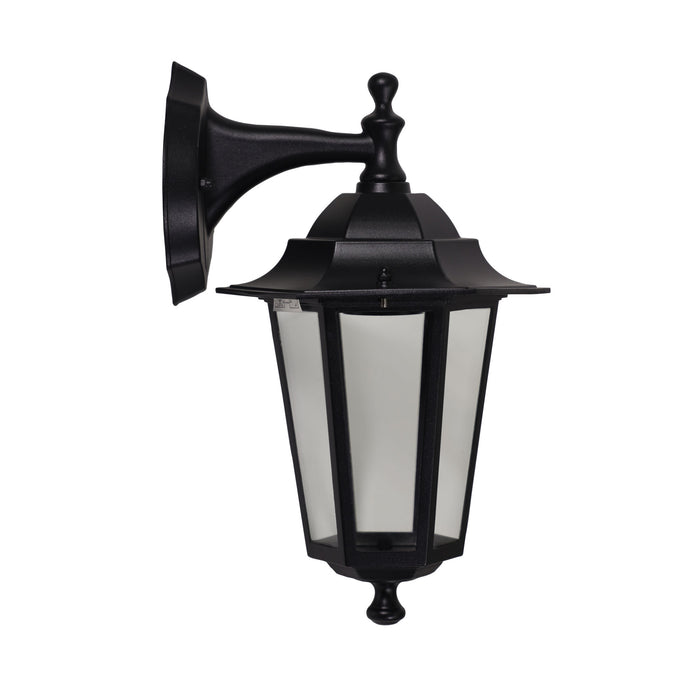 Ascot Down Black Wall Light