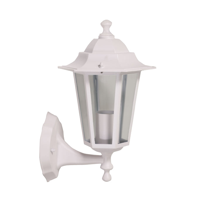 Ascot Up White Wall Light