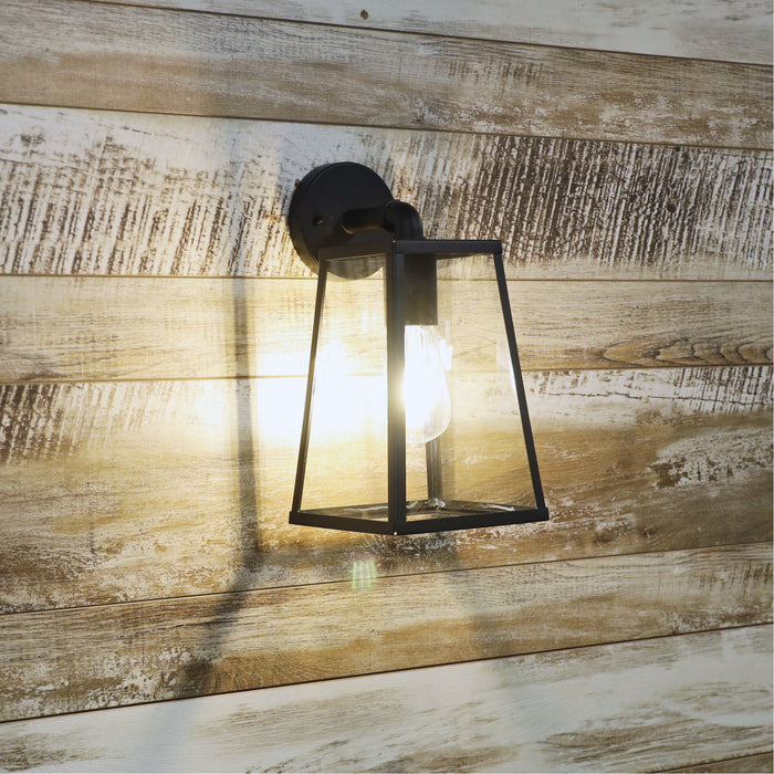 North Black Wall Light