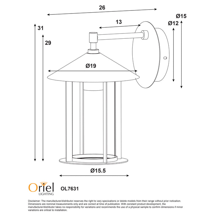 Holford White Wall Light