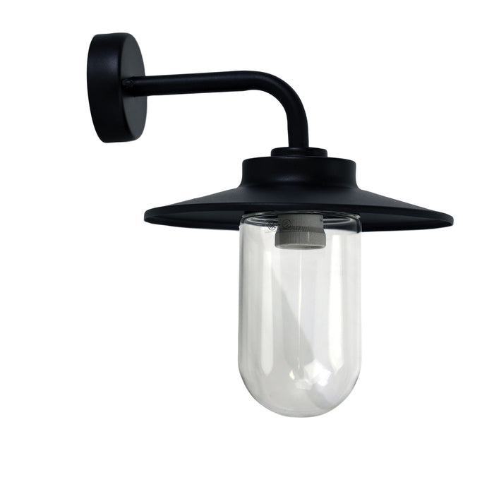 Anzio Black Wall Light