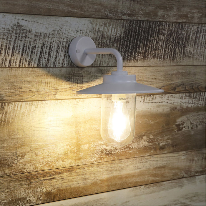 Anzio White Wall Light