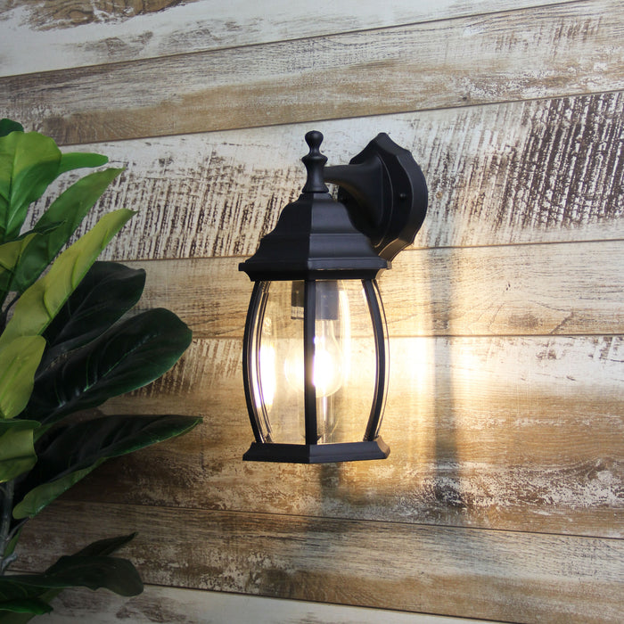 Highgate Down Black Wall Light