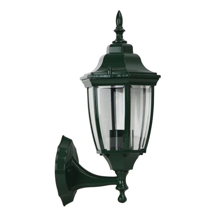 Highgate Up Green Wall Light