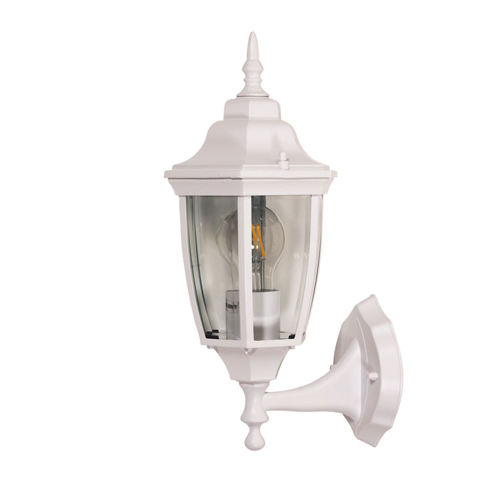 Highgate Up White Wall Light