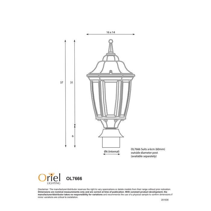 Highgate Post Top Bk Light