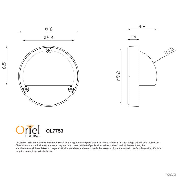 Luna Eyelid Stainless Steel