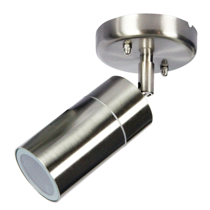 Zeta Single Stainless Steel Spotlight