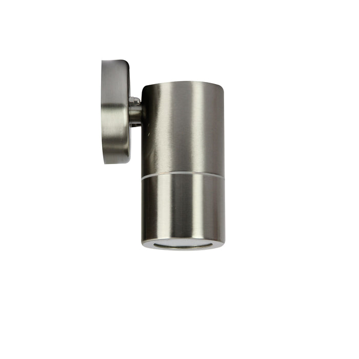 Zeta Single Wall Washer Stainless Steel Wall Light