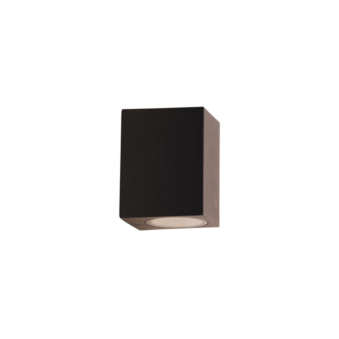Atlas Down Black Wall Light