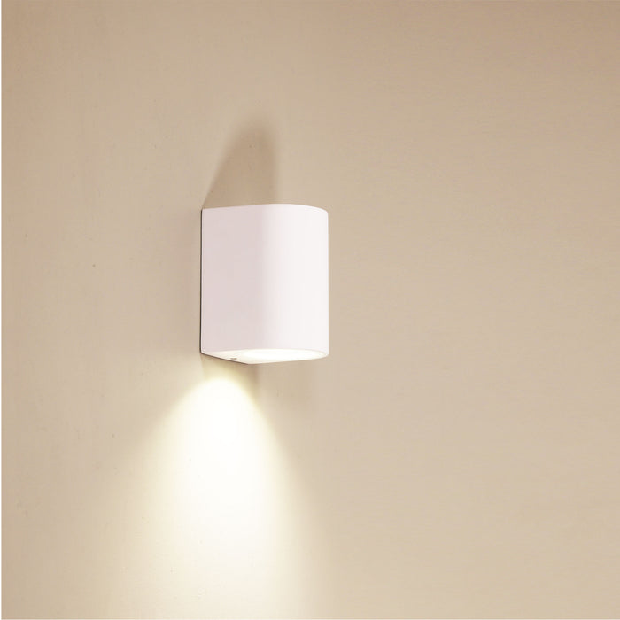 Hera Down White Wall Light
