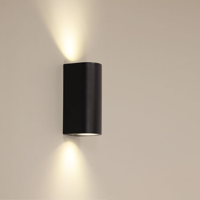 Hera Twin Black Wall Light