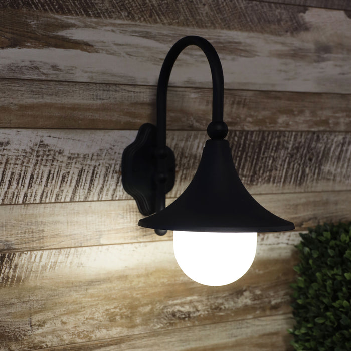 Moca Black Wall Light