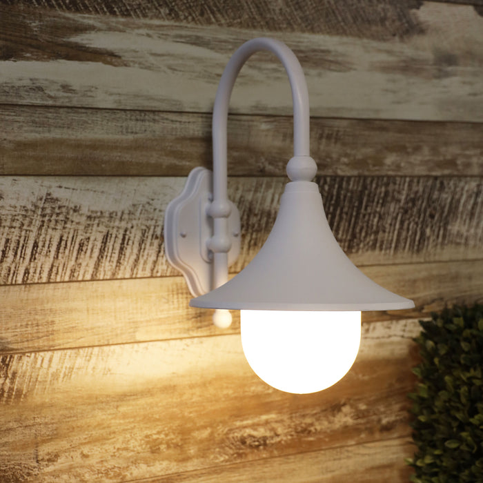Moca White Wall Light