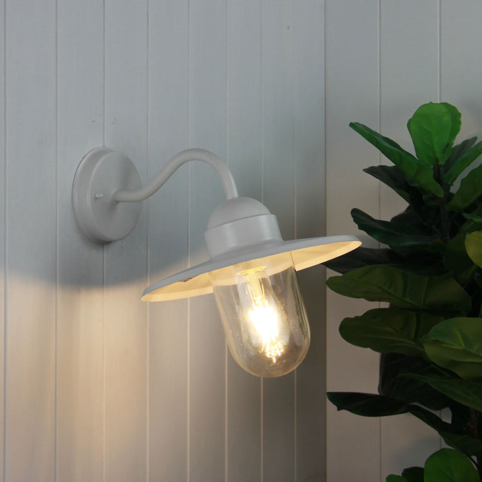 Alley White Wall Light