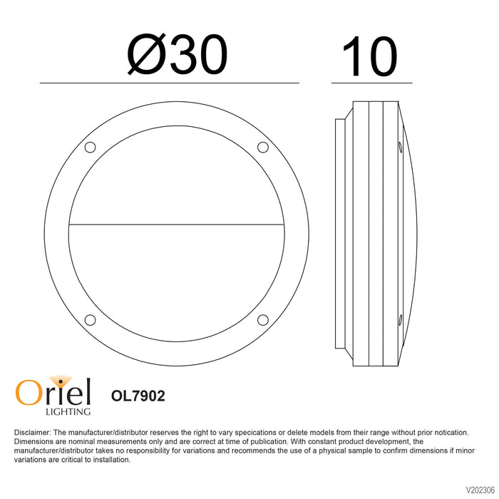 Tonato Eyelid White Ceiling Light