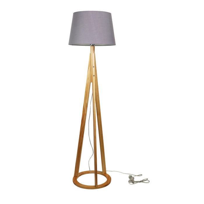 Stabb With Grey Tapered Lamp