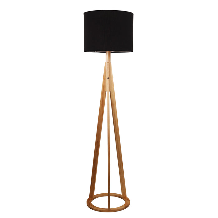 Stabb With Black Drum Lamp