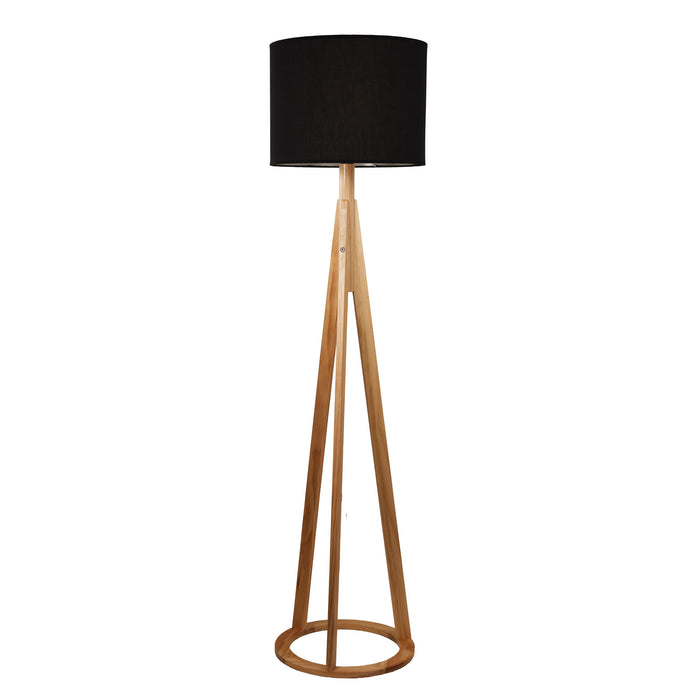 Stabb With Black Drum Lamp