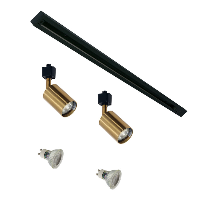 Bridge.2 Track Black + Brass Light