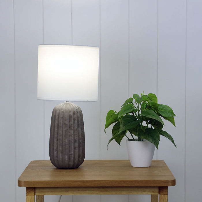 Benjy.20 Taupe Table Lamp