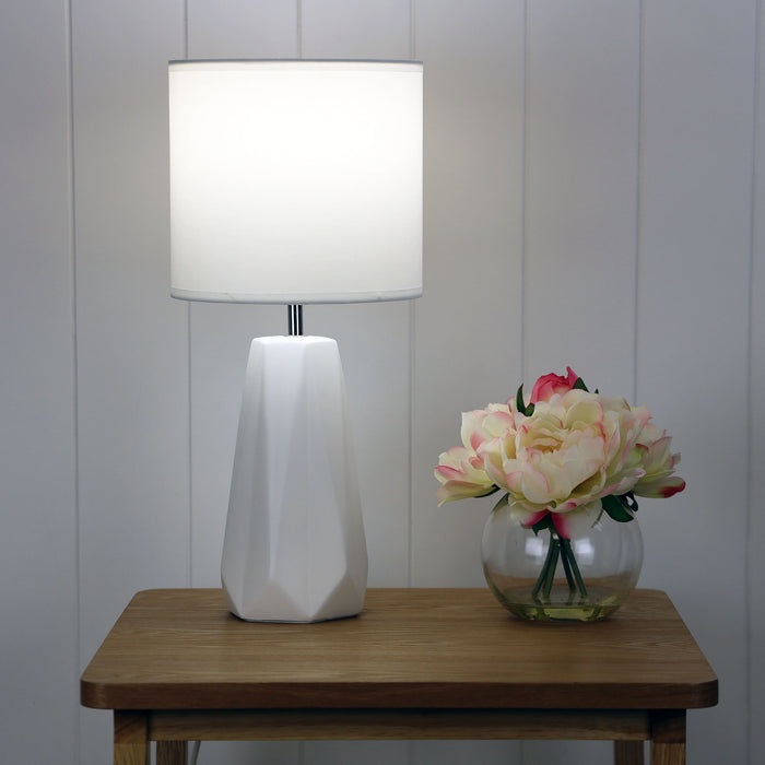 Shelly White Table Lamp