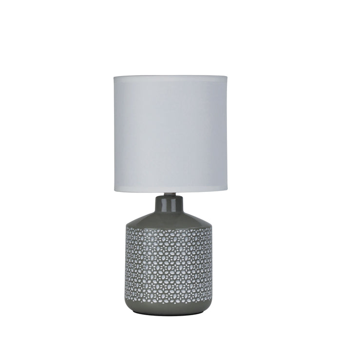 Celia Grey Table Lamp