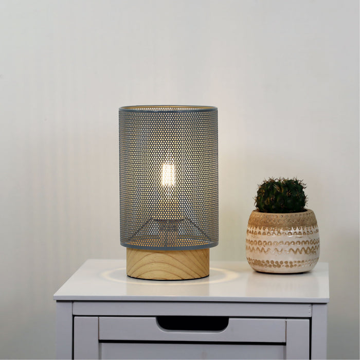 Lenny Grey Lamp