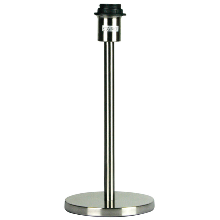 Spoke 35 Brushed Chrome Table Lamp