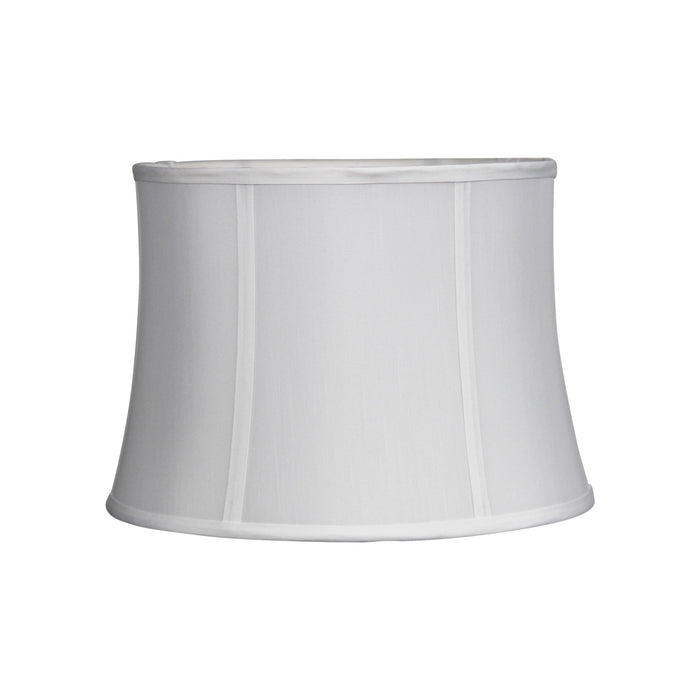35Cm Harp Mount Off-White Shade Lamp