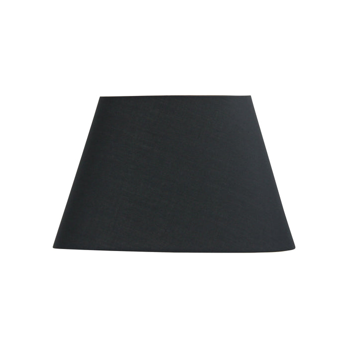 30Cm Black Oval Shade Lamp