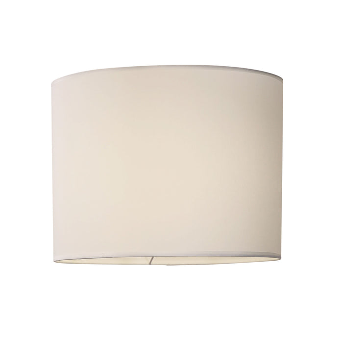 40Cm Drum Shade White Floor Lamp
