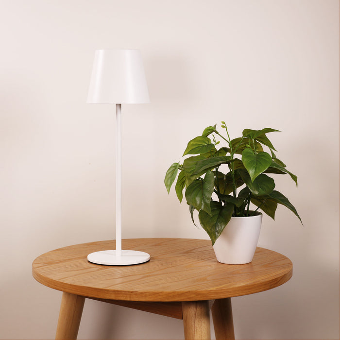 Mindy White Table Lamp