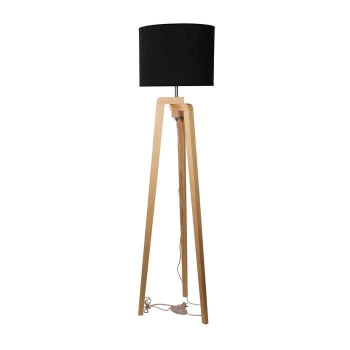 Lund Complete Floor Lamp Black