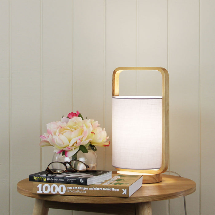 Lucia Grey Lamp