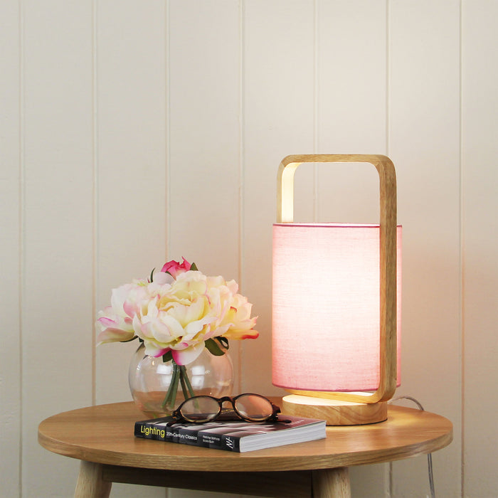 Lucia Pink Lamp