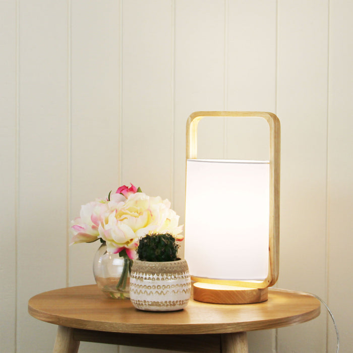 Lucia White Lamp