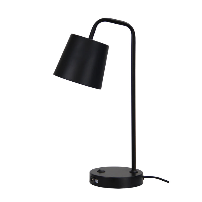 Henk Black Desk Lamp