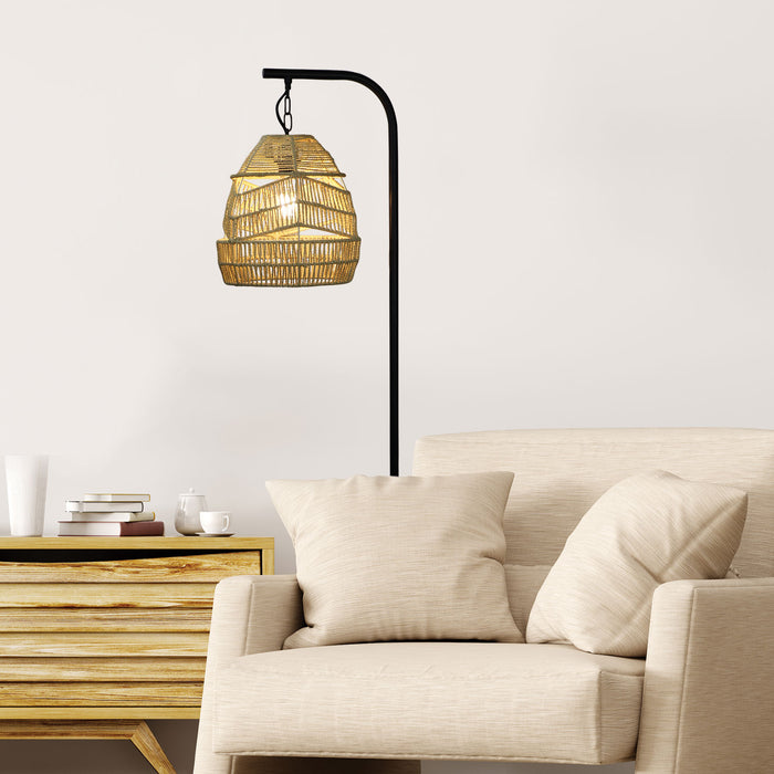 Jess Black Floor Lamp